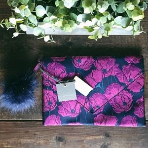 Anthropology Monserat De Lucca Envelope Clutch Bag